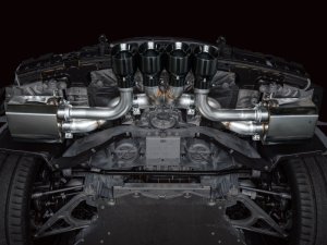 Chevrolet Corvette Z06 Performance Exhaust - AWE Tuning - SwitchPath Cat-Back - Diamond Black - `23-`27